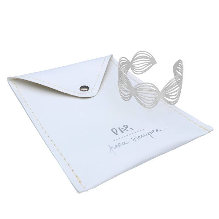 RAS - Vendita all'ingrosso Bracciale a polsino - Bracciale Life Bagno Argento1