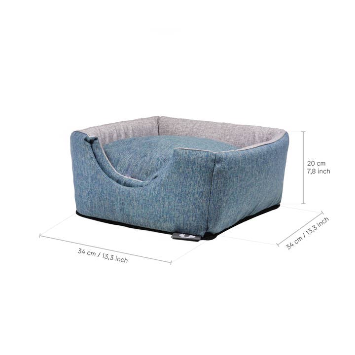 United Pets - Wholesale Pet Bed - Cat/Dog - Soft 2-in-1 collapsible doghouse with pillow7