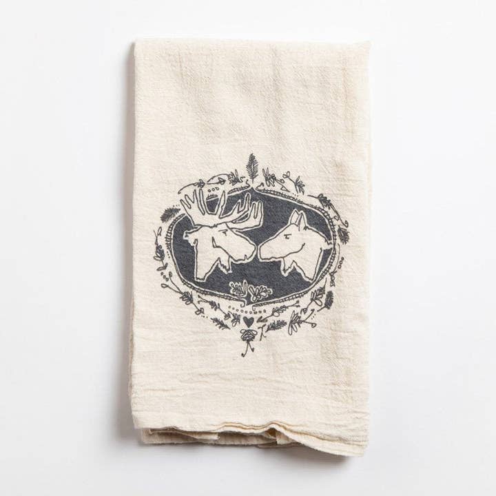 Moose Kissing for wholesale by Bird and Buffalo