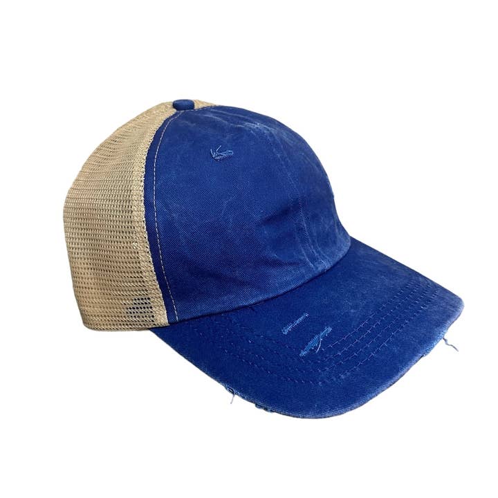 Designed To Flaunt - Wholesale Ponytail Cap - Women's - Kansas City VS Everybody Women's Criss Cross Hat