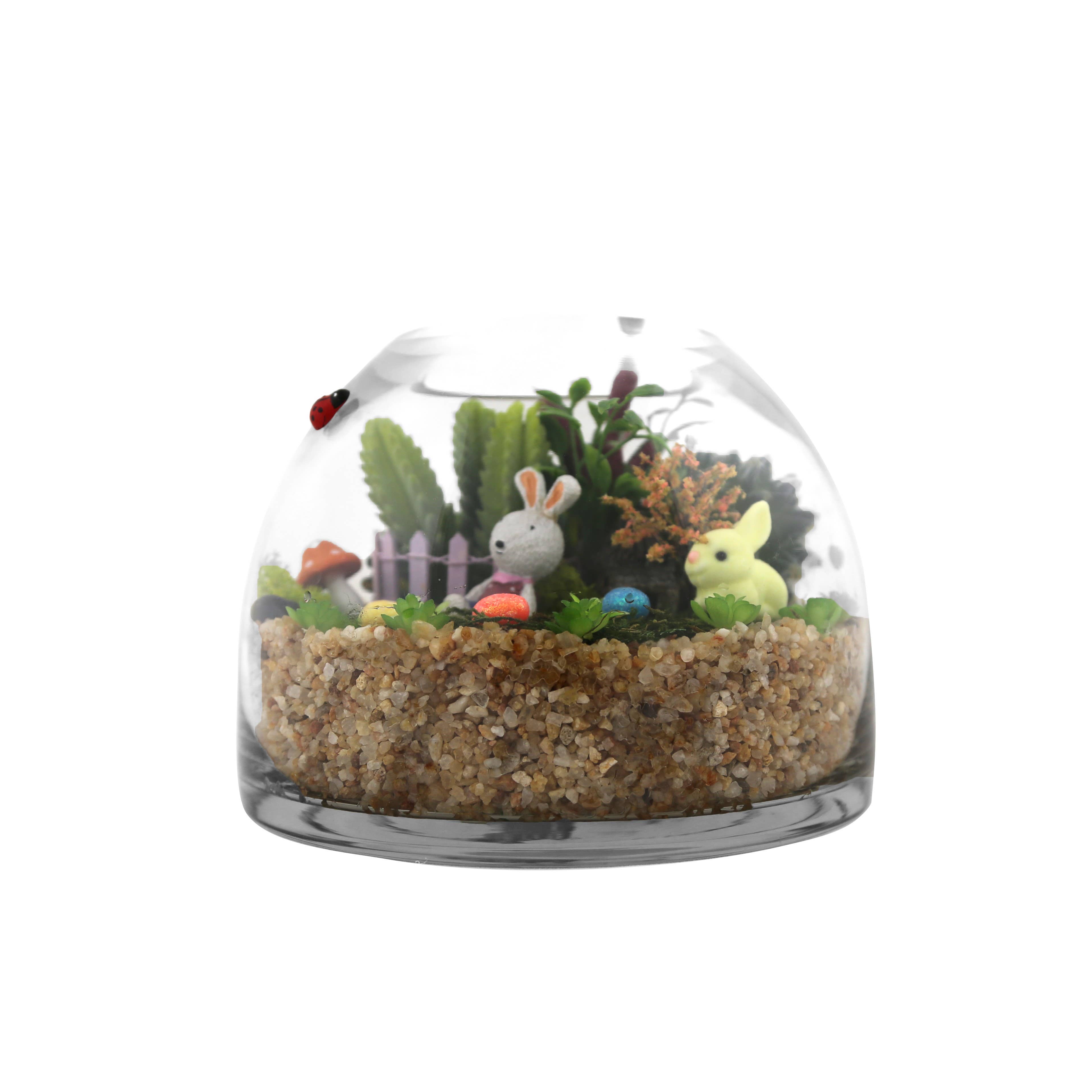 WGV International - Wholesale Vase - WGV Curved Dome Bowl Vase - 8" x 5.7"H2