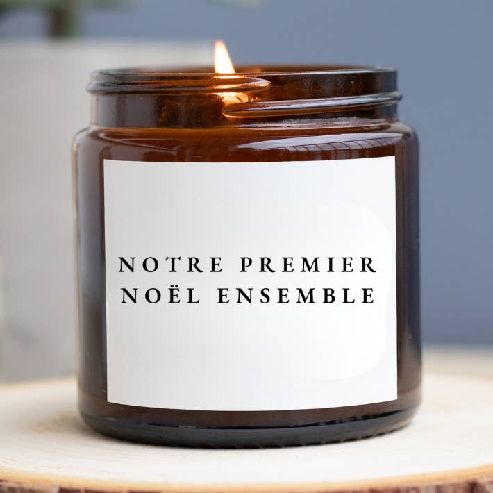 Candle - Our first Christmas together for wholesale by MAMIE CANDLE
