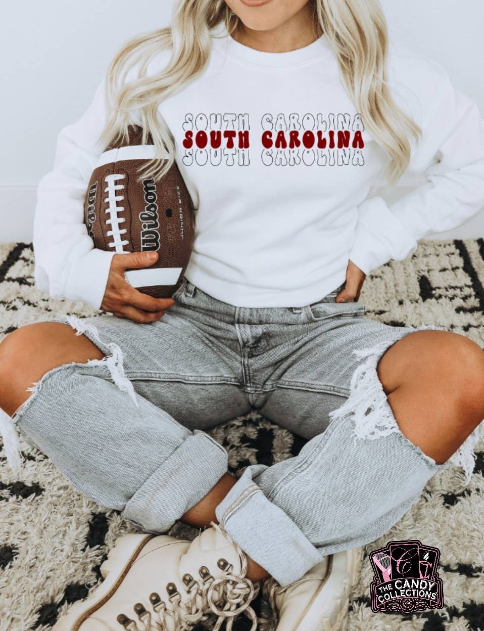 The Candy Collections – wholesale Screen printed t-shirt – Women′s – South Carolina t-shirt graphic tee fall holiday0