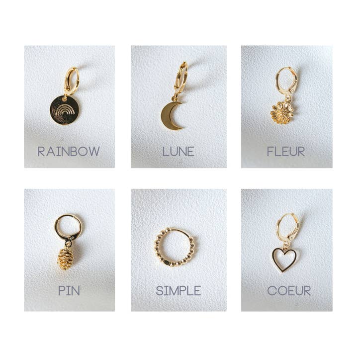 MINIS oorringen voor wholesale door Délicat Fracas