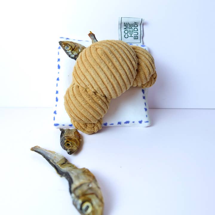 Come Here Buddy - Wholesale Pet plush toy – Dog - Croissant Nose Work Toy / Enrichment Toy1