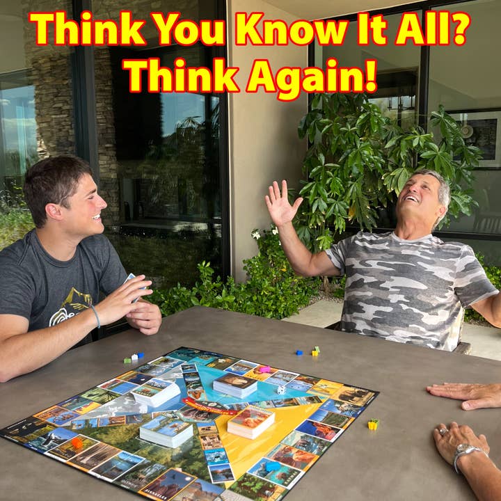 Funwares - Vendita all'ingrosso Giochi da tavolo - Gioco di Trivial sui Parchi Nazionali – Divertimento per Famiglie e Bambini5