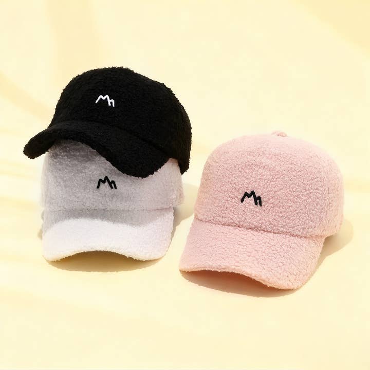 Winter Mountain Embroidery Warm Baseball Cap_CWAH04765 for wholesale by ACCITY