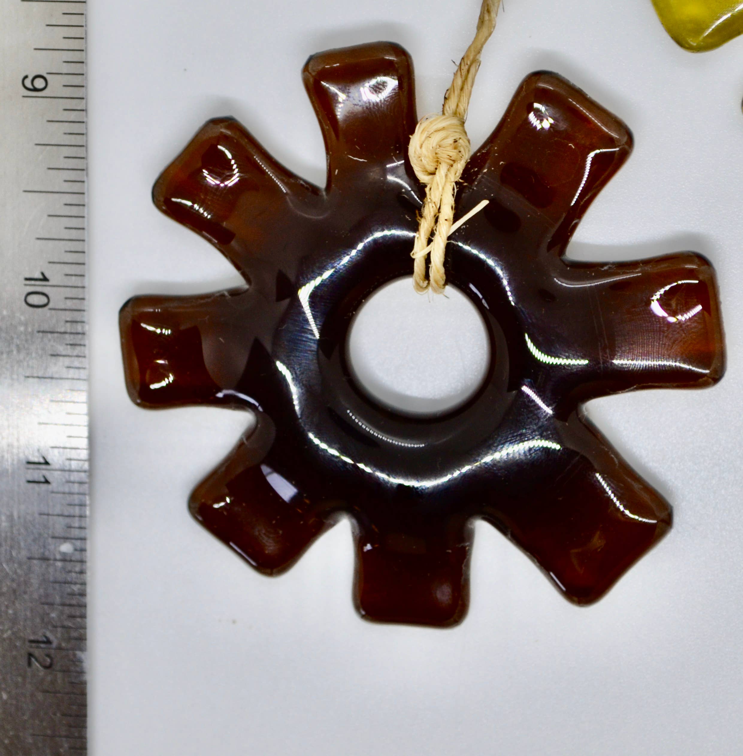 Hippie Glass - Vente Objets de décoration - Ornements floraux en verre recyclé Hippie Flower6