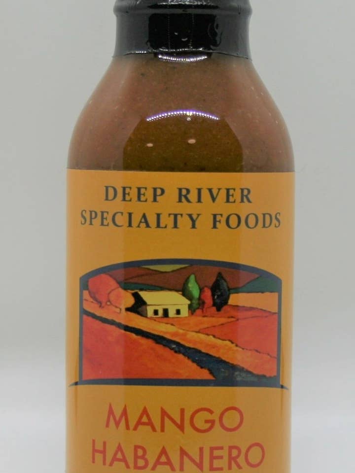 Mango Habanero Curry Sauce for wholesale by Deep River Specialty Foods, LLC