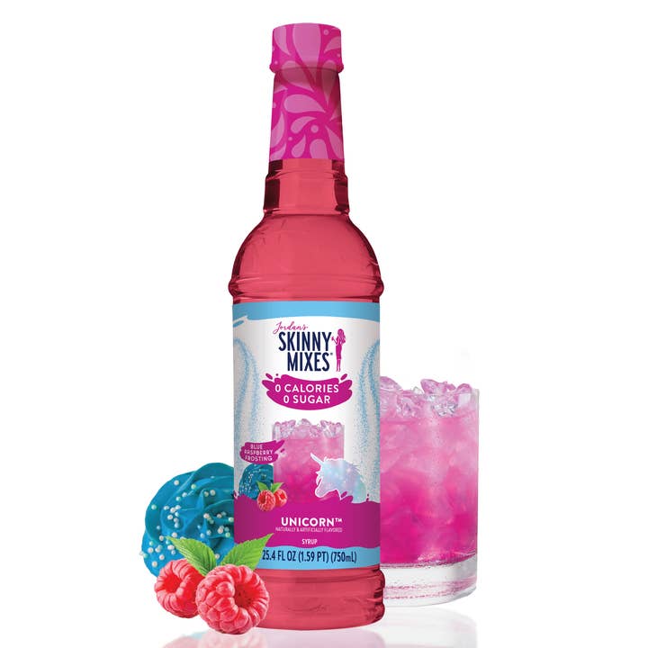 Sugar Free Unicorn™ Syrup for wholesale by Jordan's Skinny Mixes