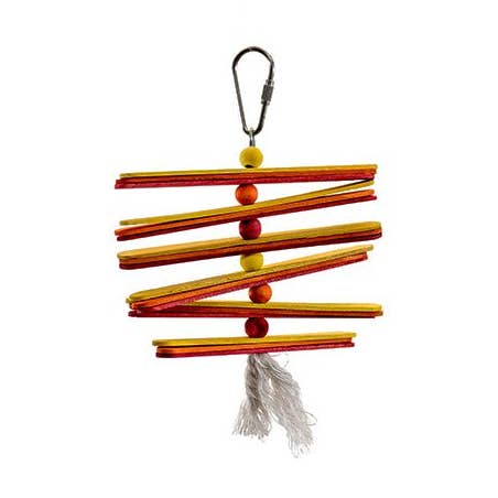 Caitec Inc - Wholesale Bird Swing/Toy - 6" Trio Popsicle Sticks Bird Toy Featherland Paradise0