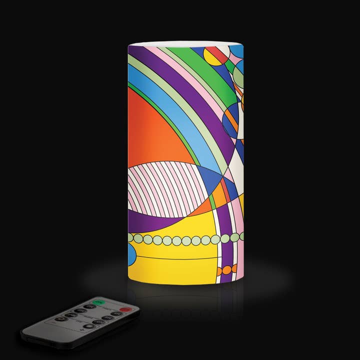 Vela LED de 6" Frank Lloyd Wright March Balloons – A pilas, parpadeante para venta al por mayor de Apparel Now