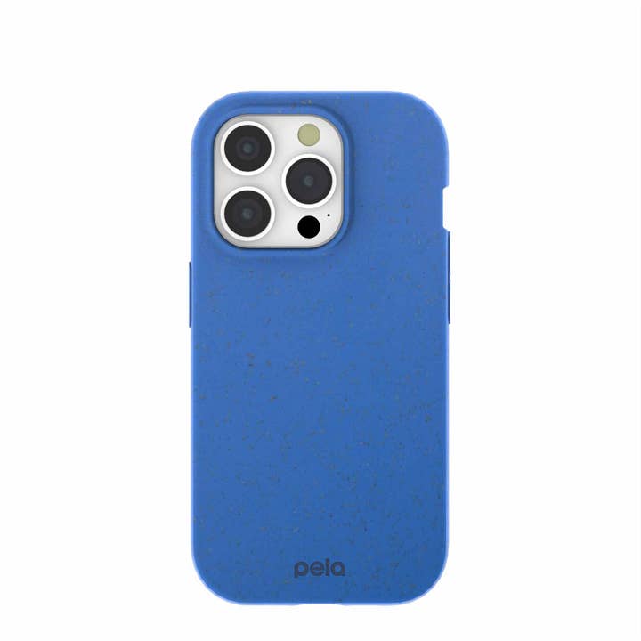 Electric Blue iPhone 15 Pro Case for wholesale by Open Mind Developments Corporation