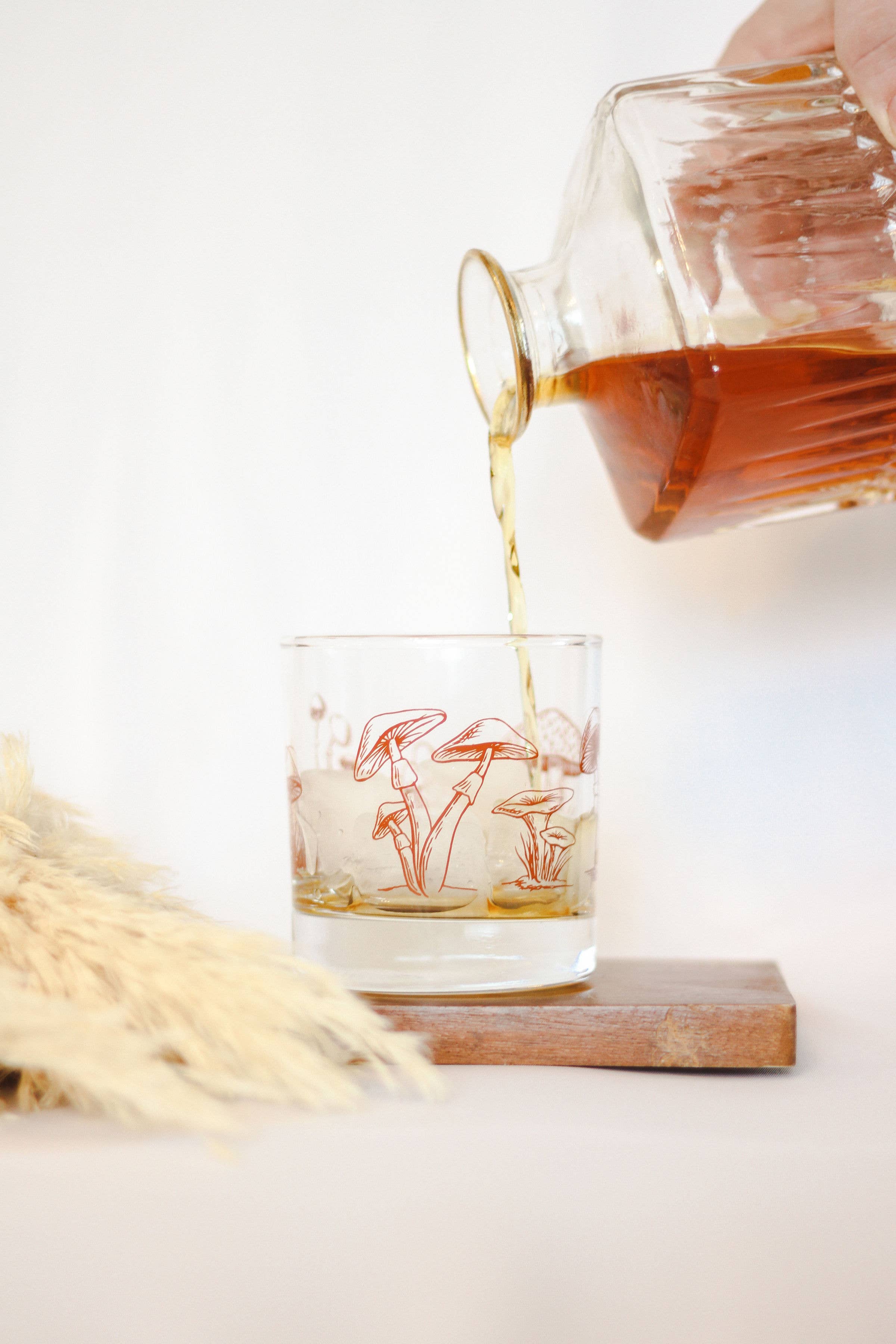 Counter Couture – wholesale Cocktail/liquor glass – Mushroom Rocks Glass | Whiskey Glass | Barware1