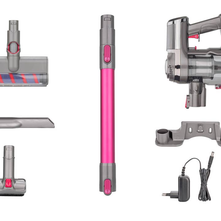 Swiss Pro+ - Venta al por mayor Aspiradora - Aspiradora inalámbrica rosa3