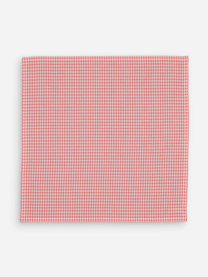 Petit Vichy Coral Servett - Set med 2 för wholesale av Maryne Guyot créations