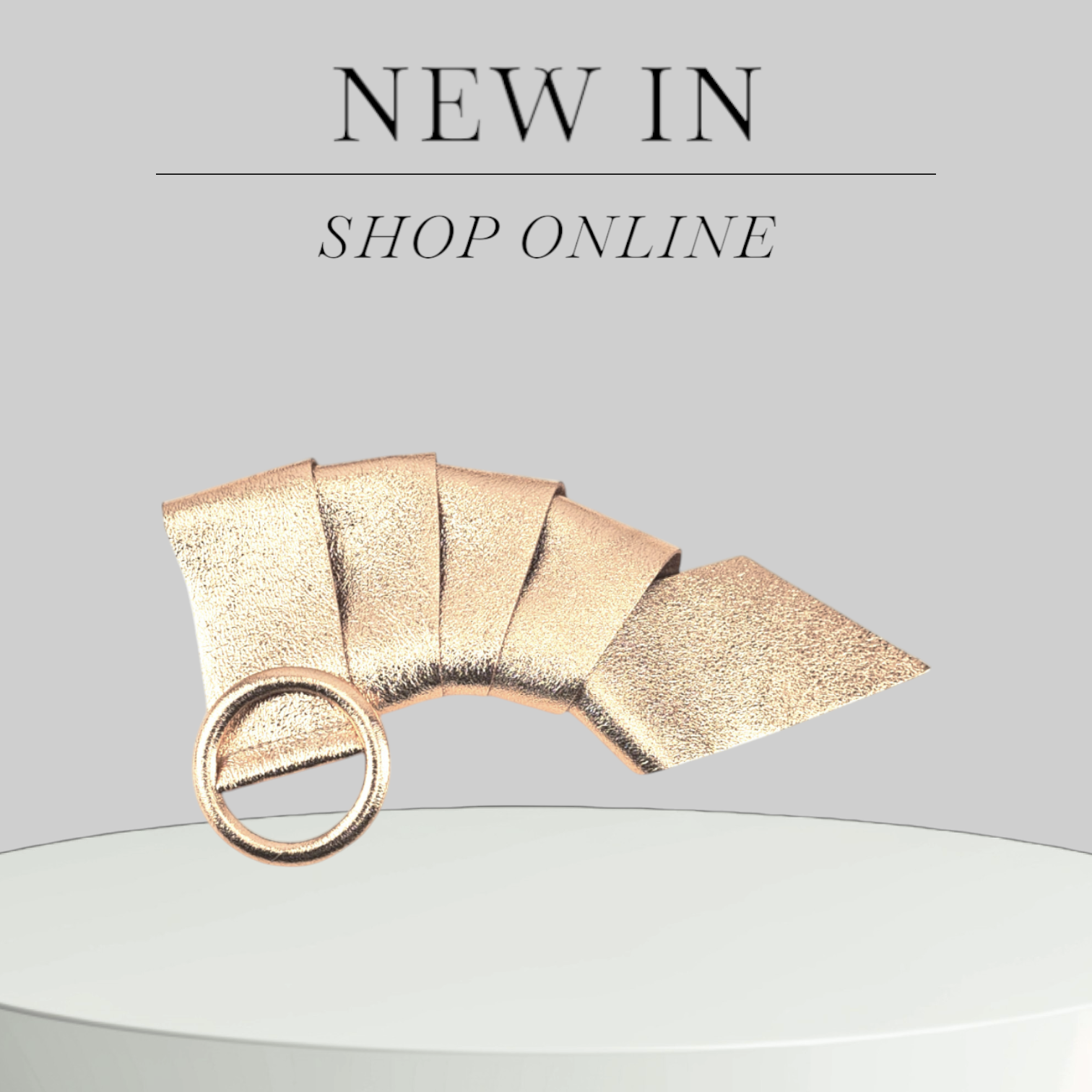 ITALIAN'S LEATHER – wholesale Belt – Women's – Claudia Cowhide Belt 22021828