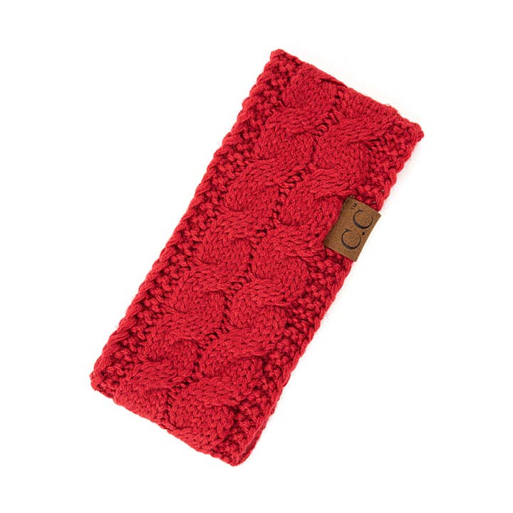 Hana - Wholesale Fashion Headband - Women's - C.C Cable Knit Solid Headband5