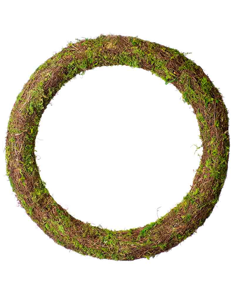 SuperMoss - Wholesale Wreath - Woodland Wicker Wreath, Round 20in0