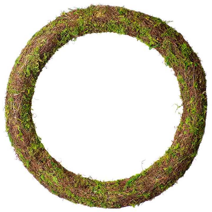 SuperMoss - Wholesale Wreath - Woodland Wicker Wreath, Round 20in