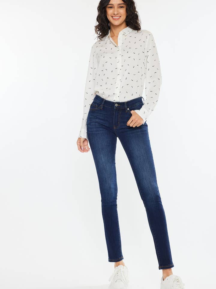 MID RISE SUPER SKINNY-KC11245SD for wholesale by Kan Can USA