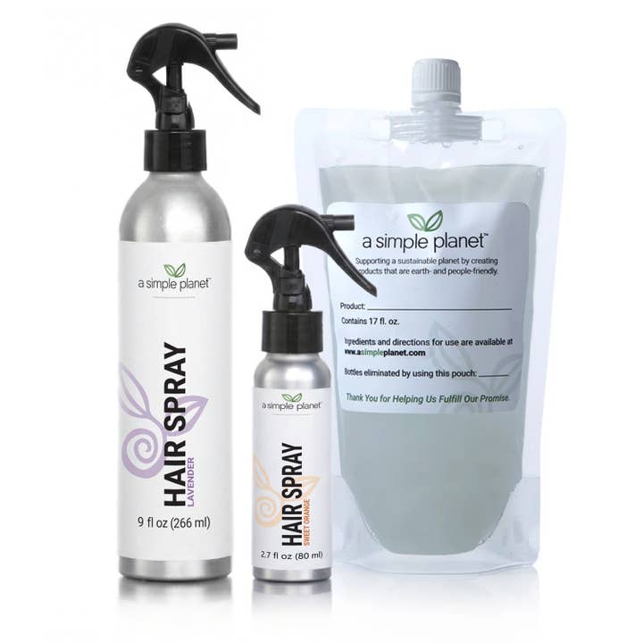 Hair Spray for wholesale by A Simple Planet