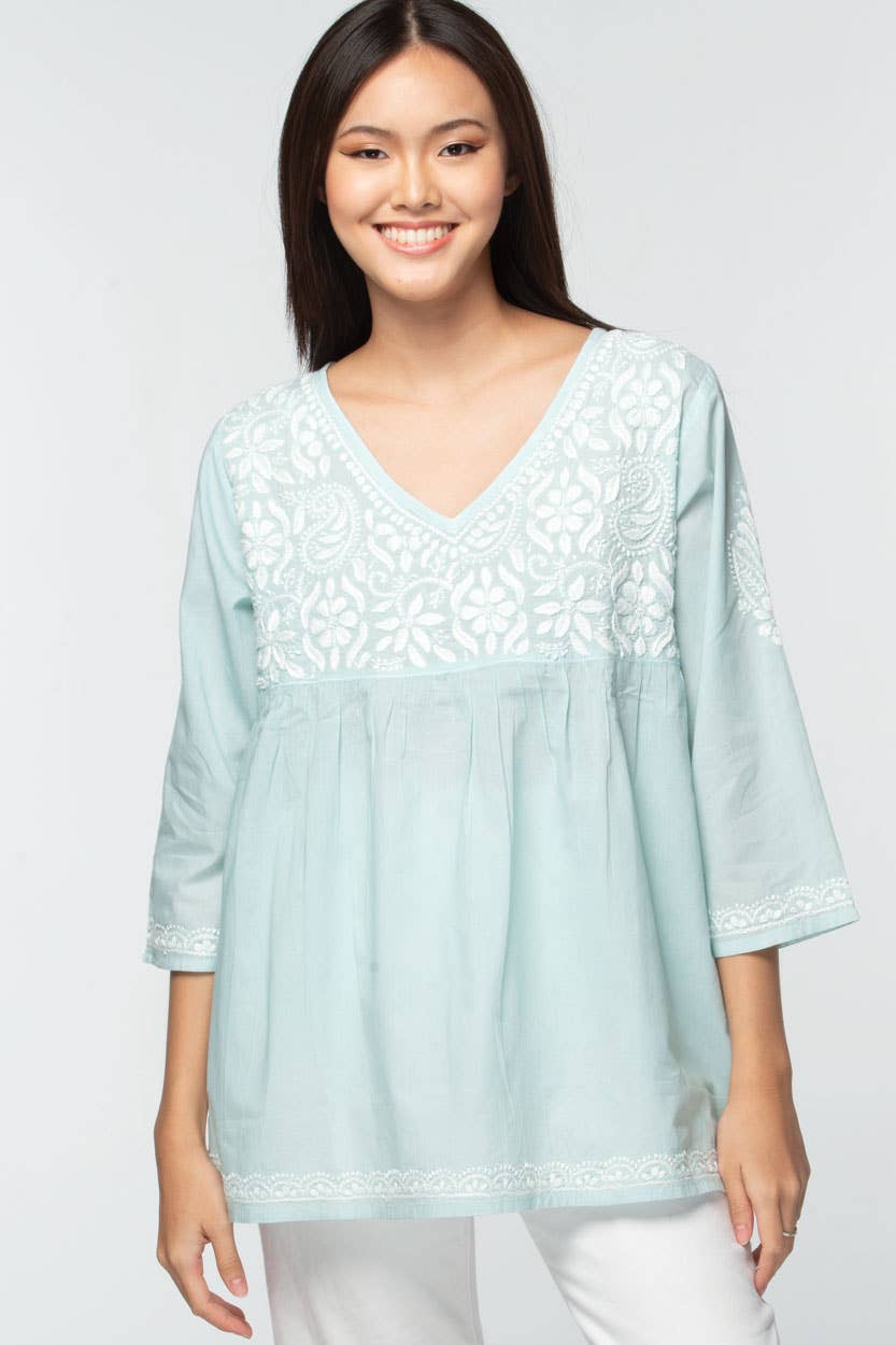 Sevya Handmade – wholesale Tunic – Women’s – Ramani Embroidered Tops2