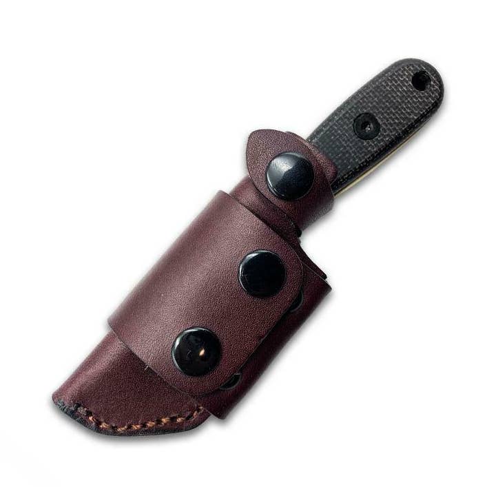 Handcrafted Quality Custom Leather Scout Carry Sheath for wholesale by BattlBox