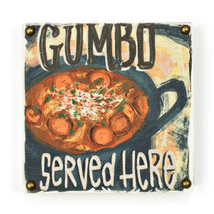 Art Block - Gumbo for wholesale by THE PARISH LINE