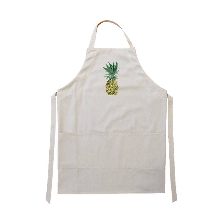 pineapple apron for wholesale by Tina Labadini Designs