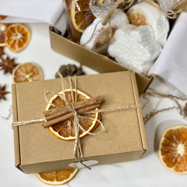 Lensik I&V - Vente Set de bain et corps - Coffret cadeau Rustic Spa, cadeau de Noël, cadeau d'anniversaire4