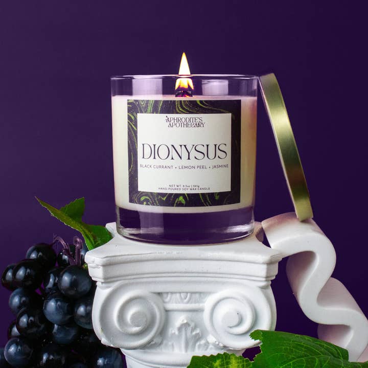 Aphrodite's Apothecary - Wholesale Jar/Filled Candle - Dionysus Candle4