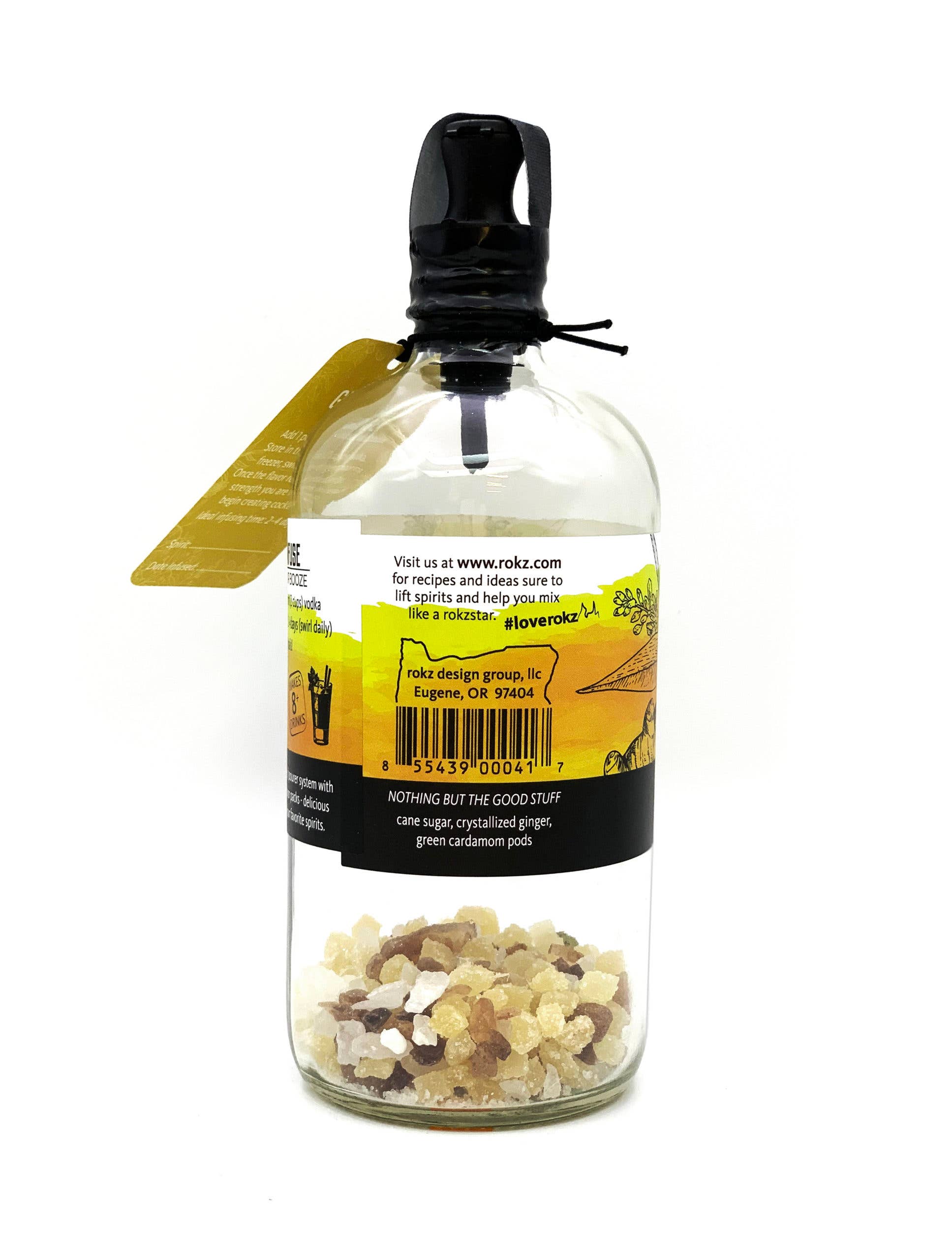 Rokz - Wholesale Cocktail Mix/Syrup - Ginger Cardamom Infusion2