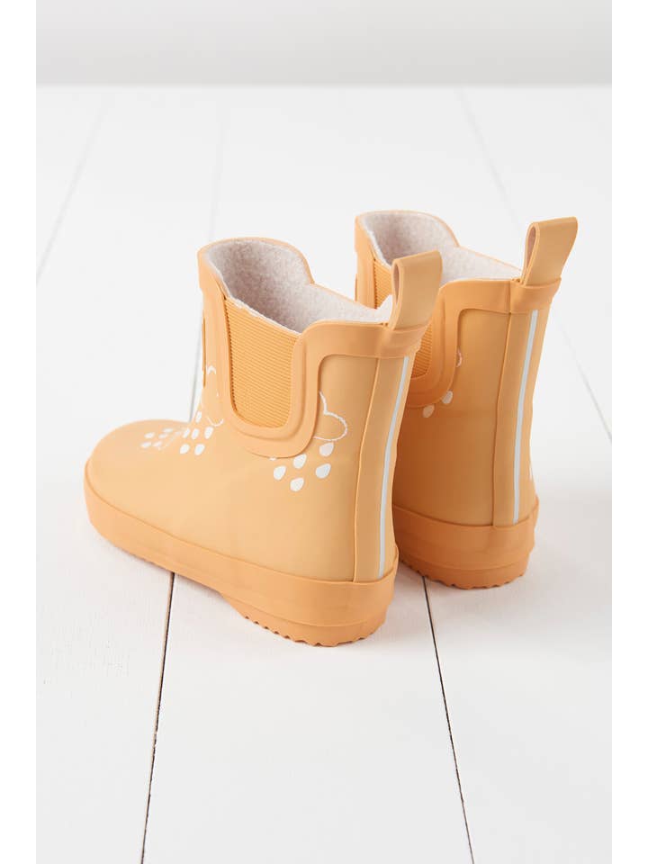 Grass & Air – Großhandel Gummistiefel – Kinder – Peach Short Gummistiefel für Kinder mit Farbwechsel