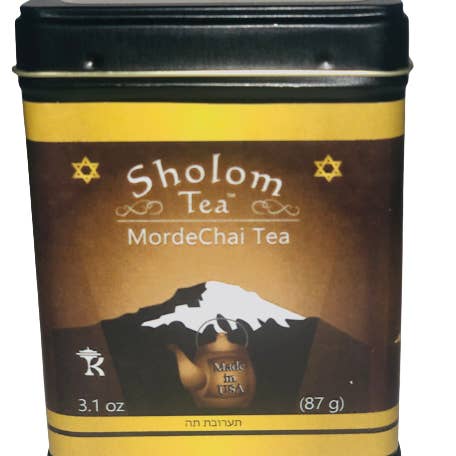 Sholom Tea - Wholesale Loose Tea - Jewish Gifts & Holiday Teas in Attractive Square Tins 40