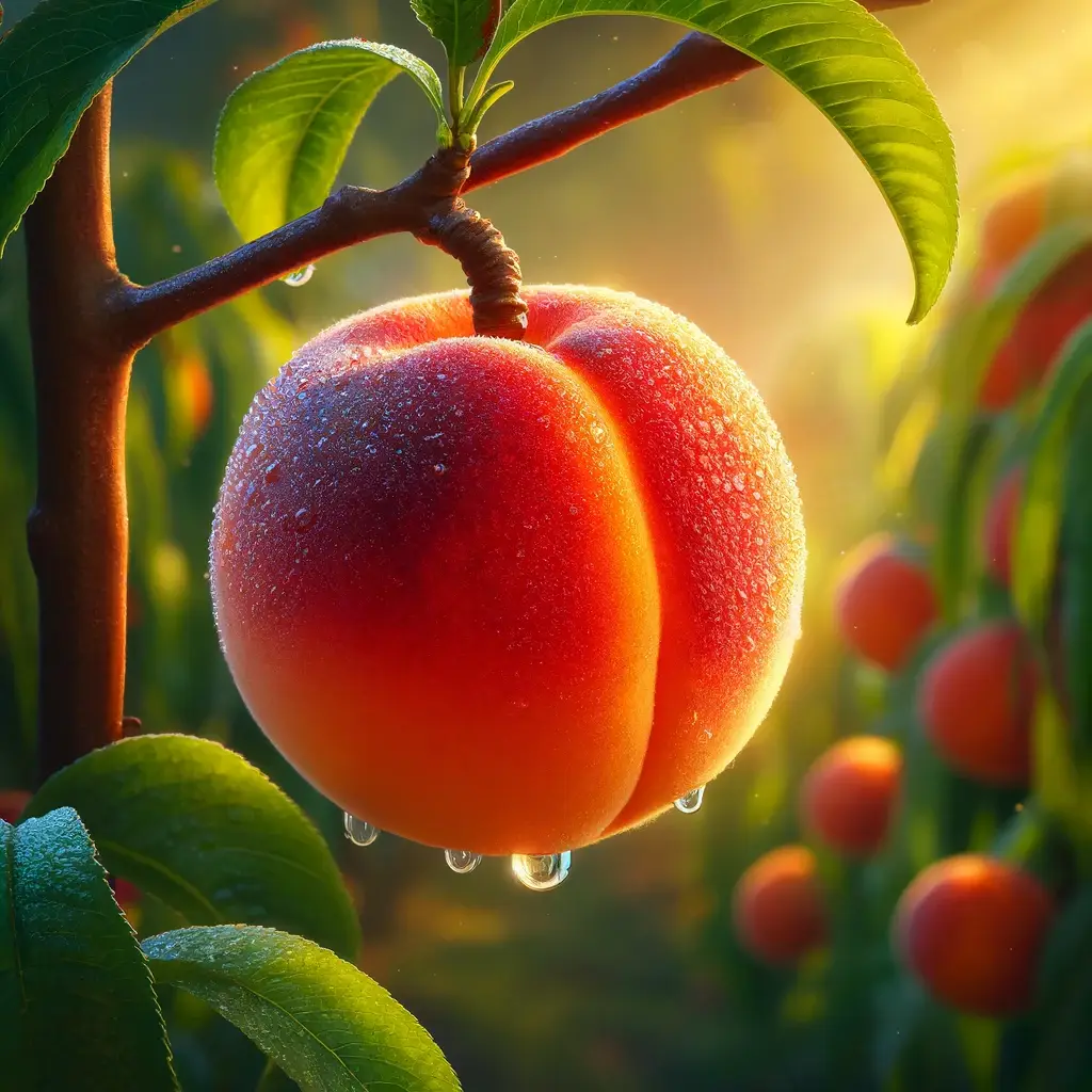 Butterfields Candy - Wholesale Hard Candy - PEACH BUDS IN A MASON JAR 7.3 OZ4