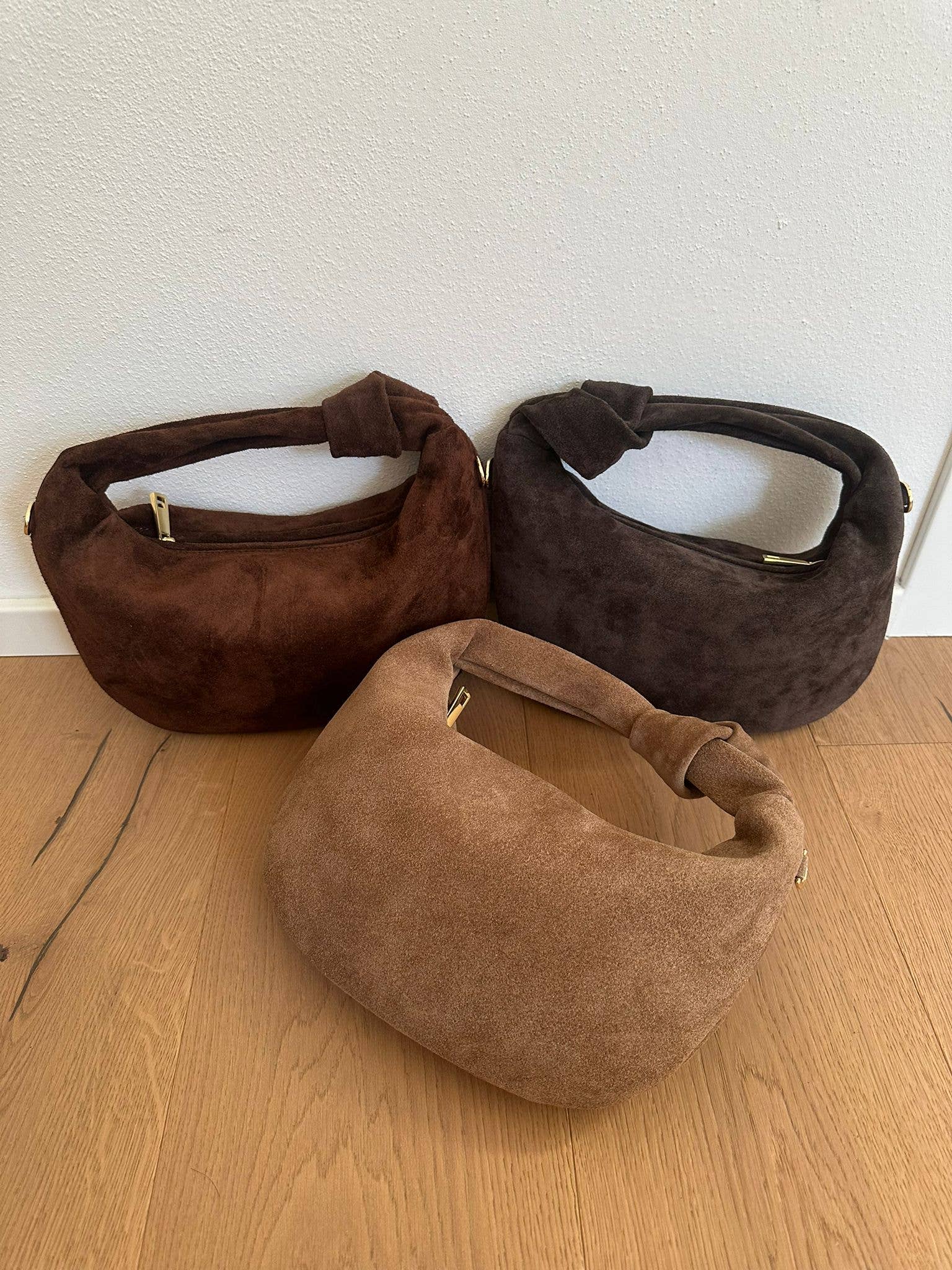 Zhade - Wholesale Top Handle Bag - Women's - JOELE - suede11