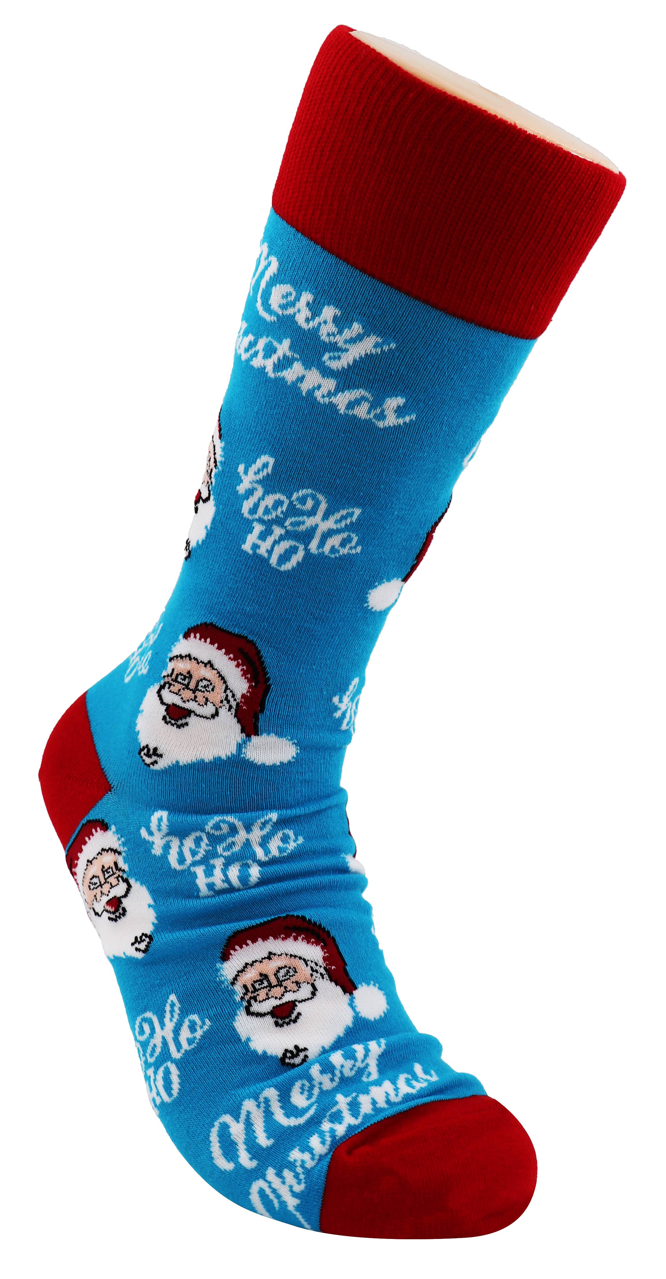 SoXcellent - Vente Chaussettes – unisexe - Chaussettes fantaisie unisexes Merry Christmas Santa Claus Hohoho8