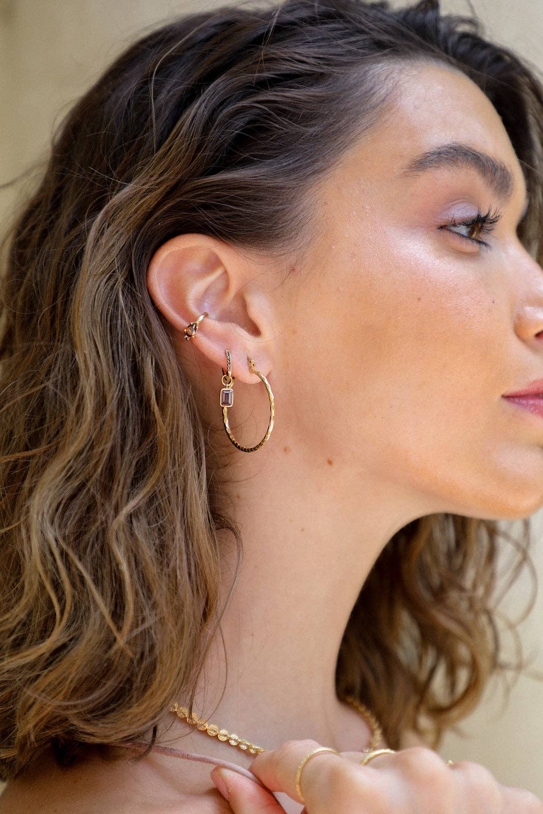 Waekura - Wholesale Manchet-/omslagoorbellen - Earcuff Daphné3