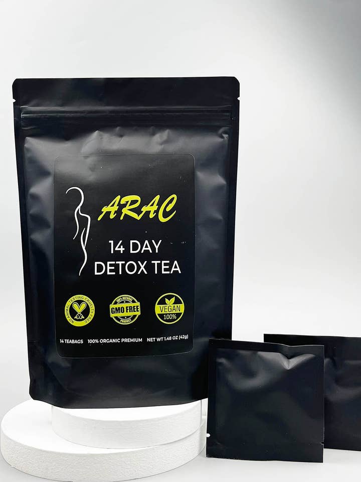 Arac All Natural 14 Day Detox Tea for wholesale by Vision Warr And CompanyLLC