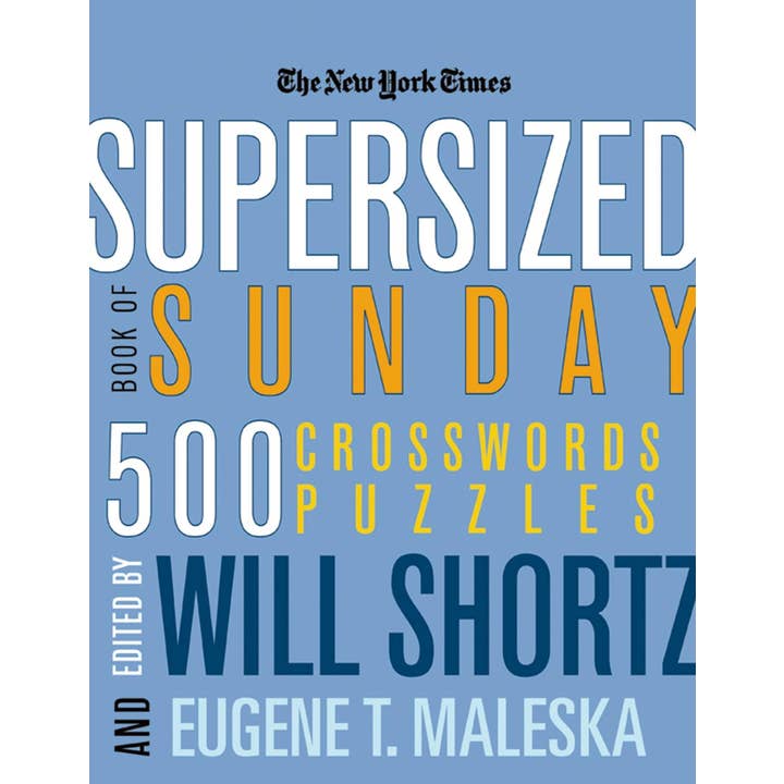 Macmillan Publishers - Wholesale Coloring & Activity Book - Adult - Nyt Supersized Sunday: 500 Puzzles