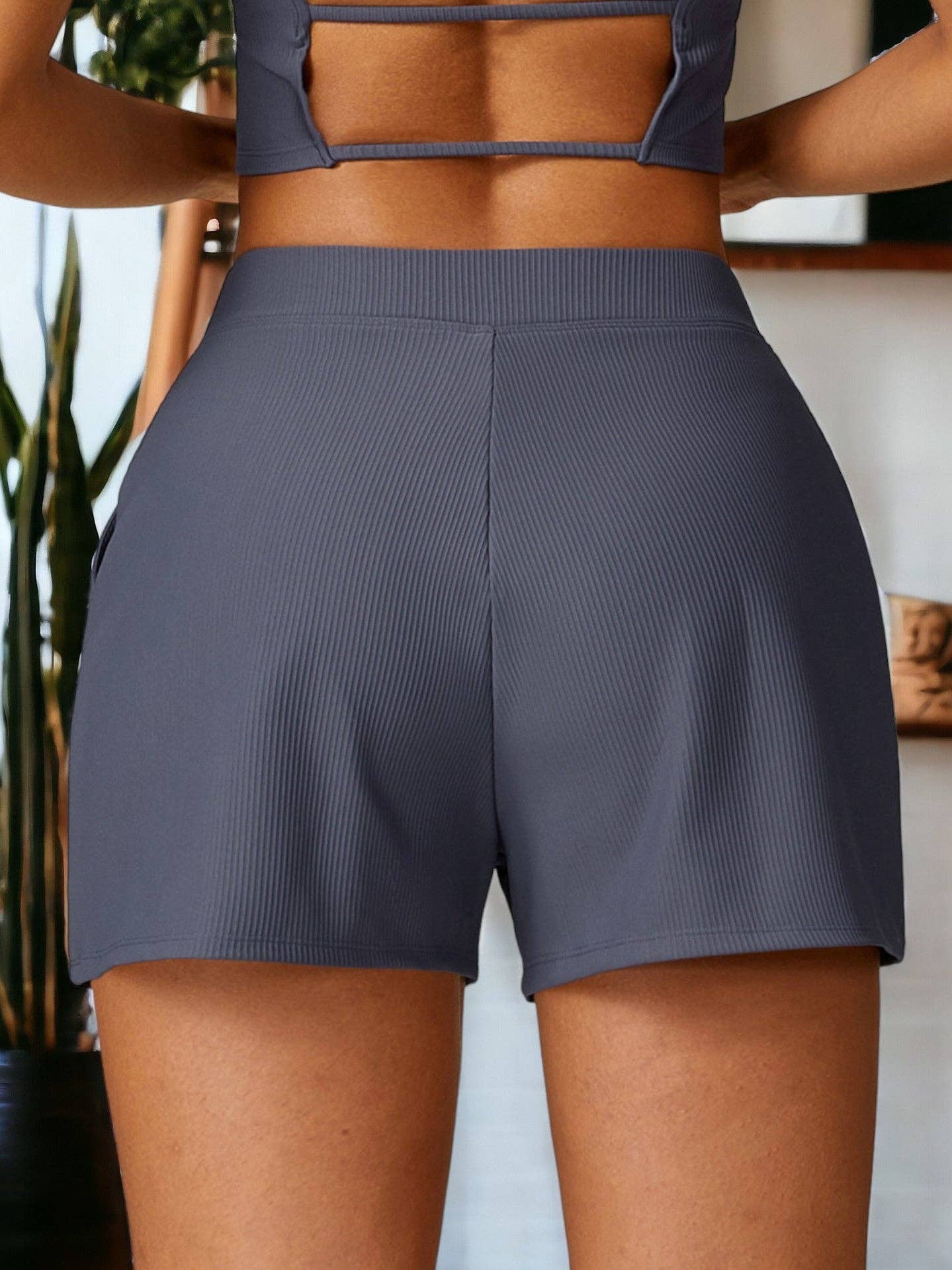 Active by Anna-Kaci – Engroshandel Træningsshorts – til kvinder – Hurtigtørrende løbe- og fitness-yogashorts med gevind11