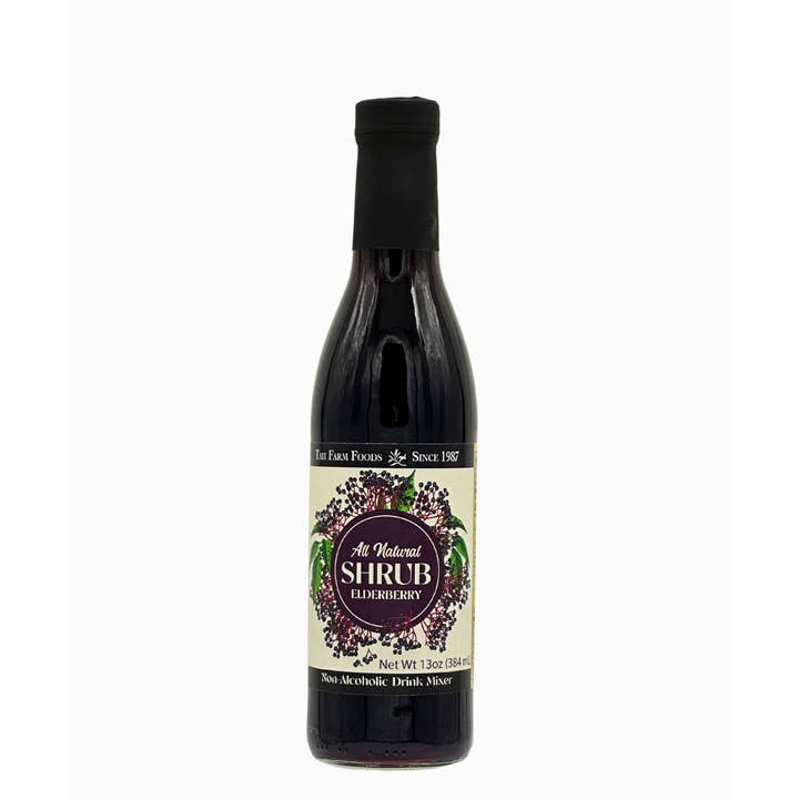 Tait Farm Foods - Wholesale Cocktail Mix/Syrup - Elderberry Shrub