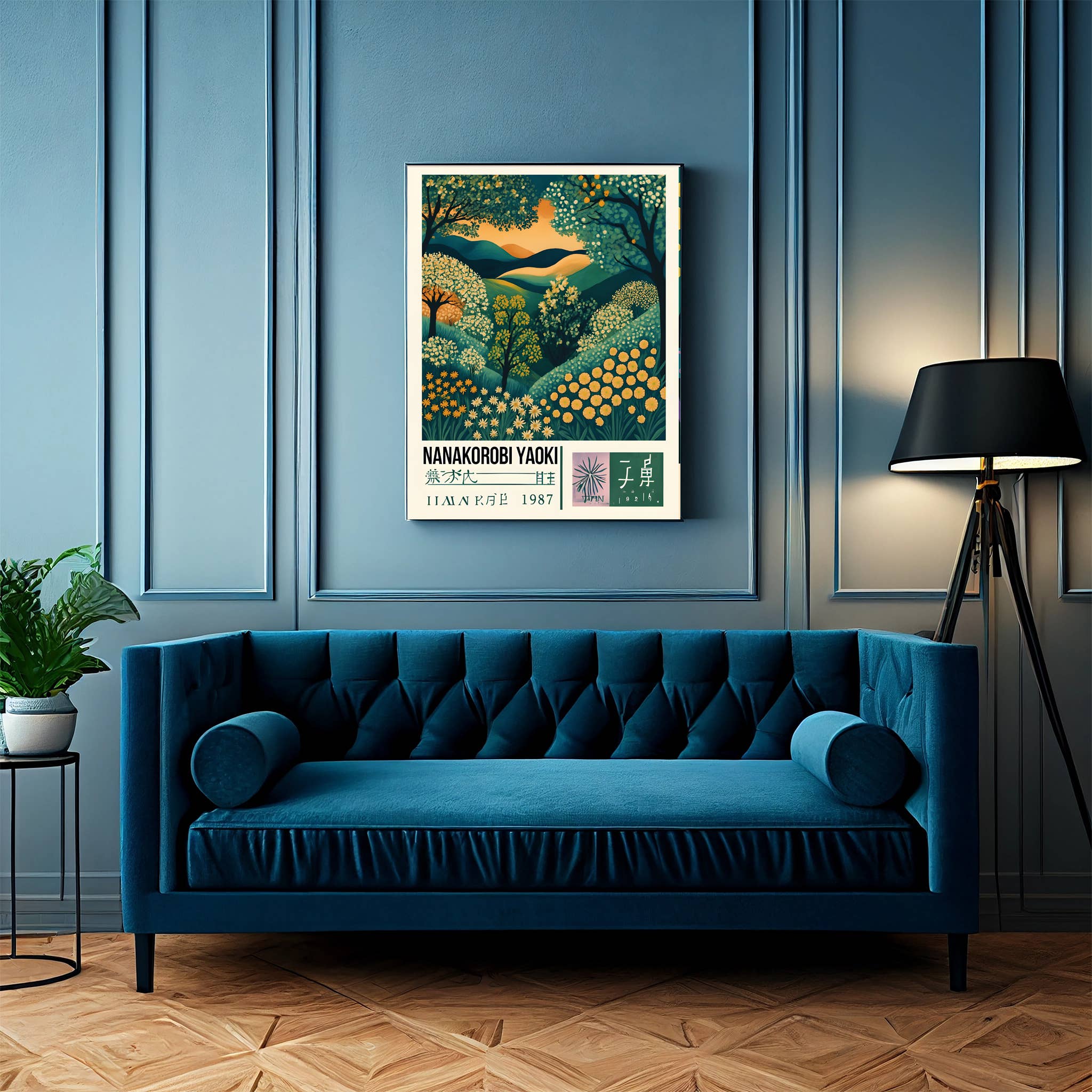 Kumo Art Prints – wholesale Art print – Japanese Wisdom Poster, Nanakorobi Yaoki  Art Print 2