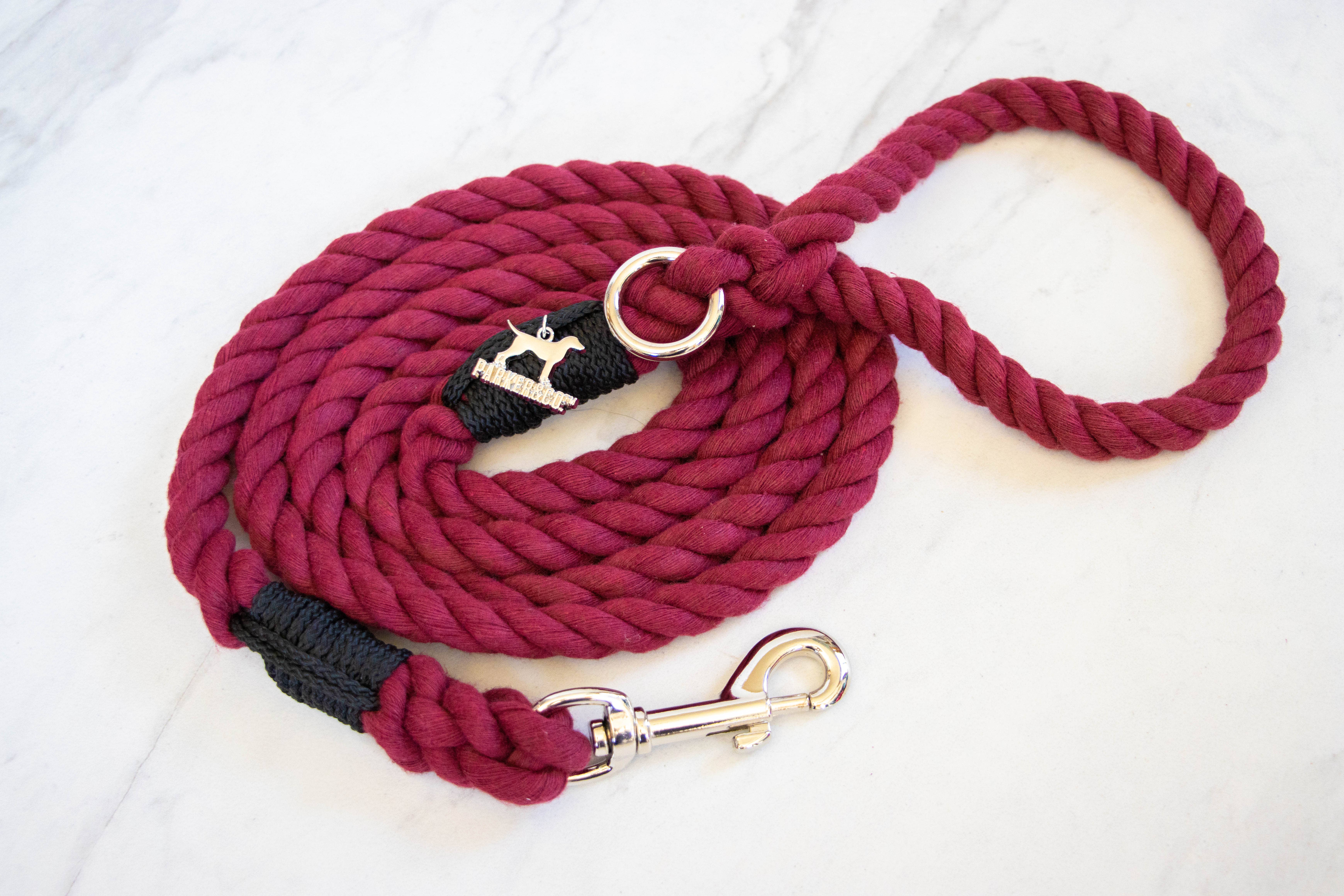 Parker & Co. – Großhandel Leine – Hund – Hundeleine aus Baumwollseil11