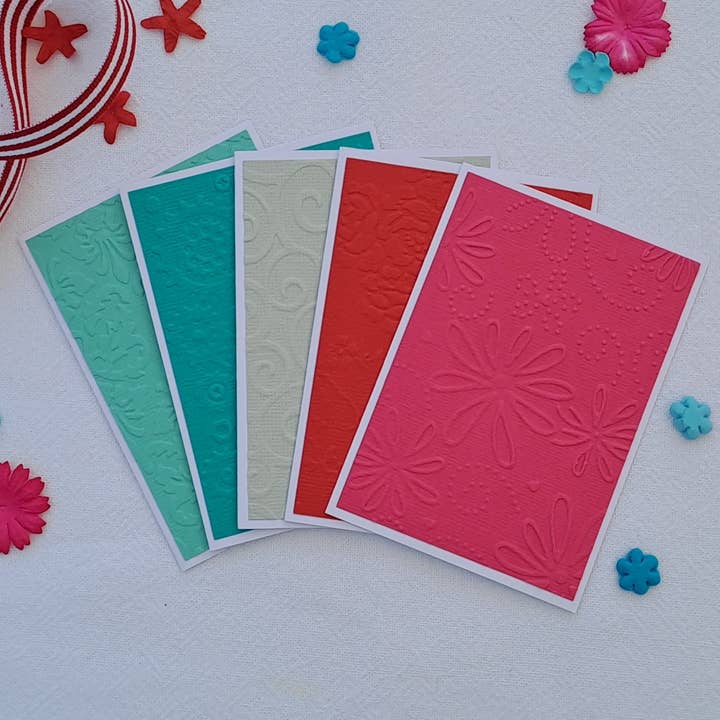 Mini greeting card set - Rasberry Razzle for wholesale by Songbird Crafts