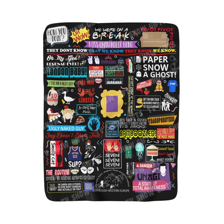 Couverture Friends TV Show pour la vente par TV Show Gifts