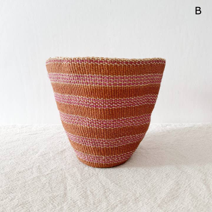 Amsha - Wholesale Basket - Fine Weave Storage Plant Basket- Assortment 521 (OOAK)
