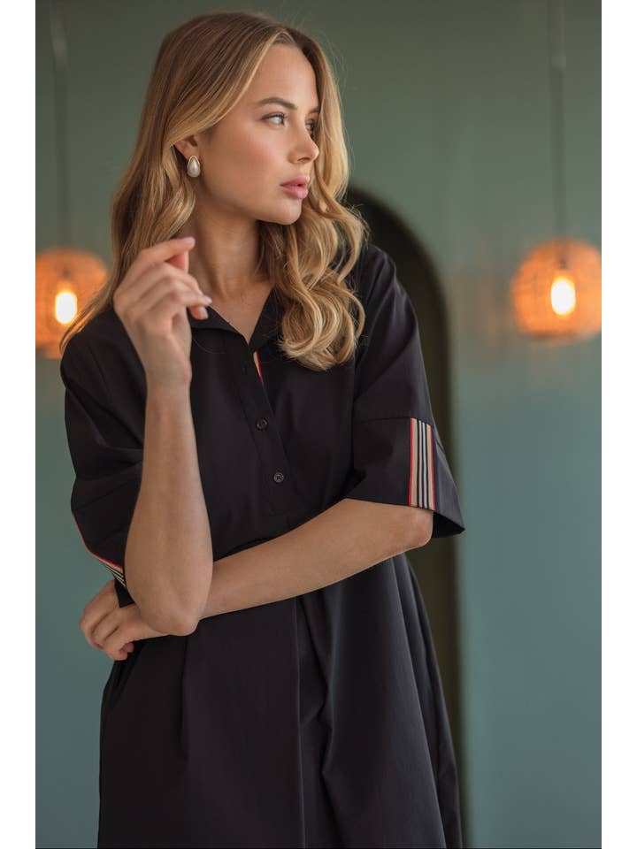 Joh Apparel - Wholesale Dress - Women's - Wendi Woven Tunic Dress6