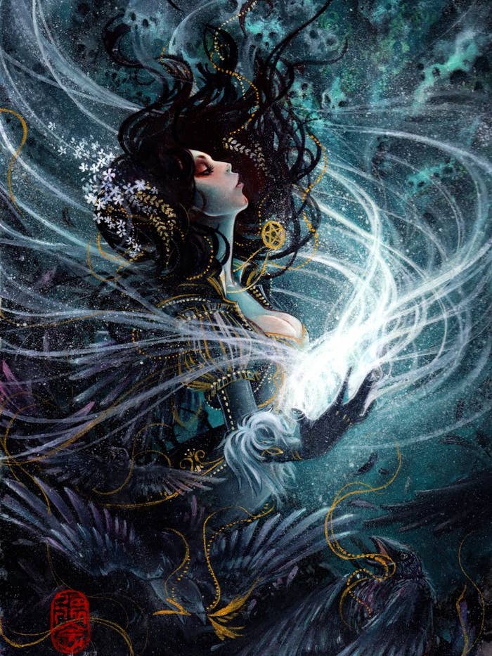 Flicker || Open Edition Giclee for wholesale by Oscen || Nen Chang & Liz Tecca